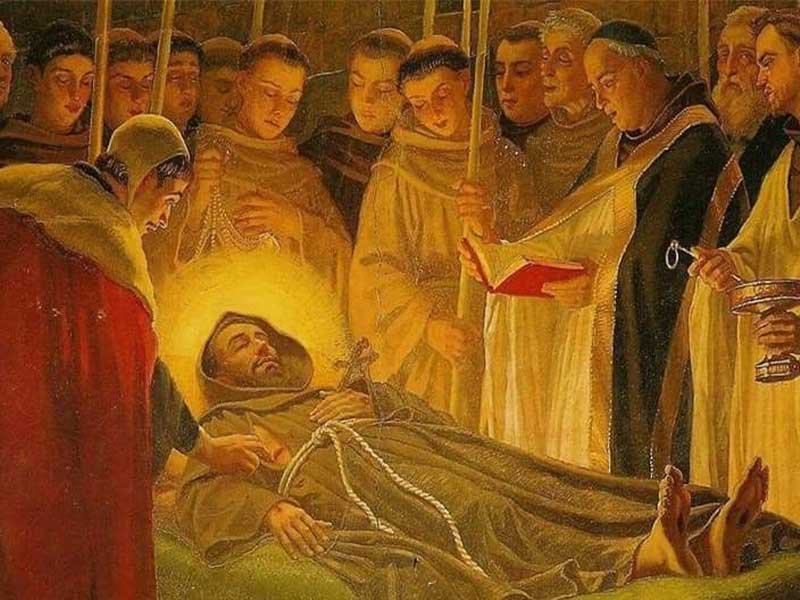 a morte de são francisco de assis 13