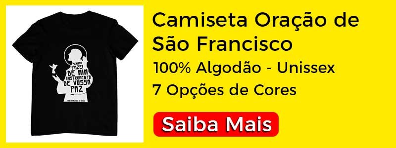 camisetas com imagens de são francisco 1a