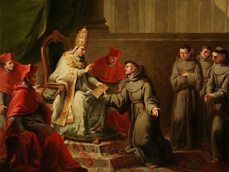 encontro de são francisco com o papa